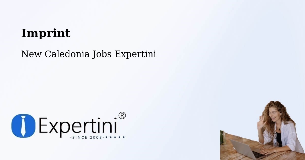 Imprint – Bobeitio - New Caledonia Jobs Expertini
